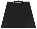 Klembord Westcott karton met kunststof omtrokken A4 zwart