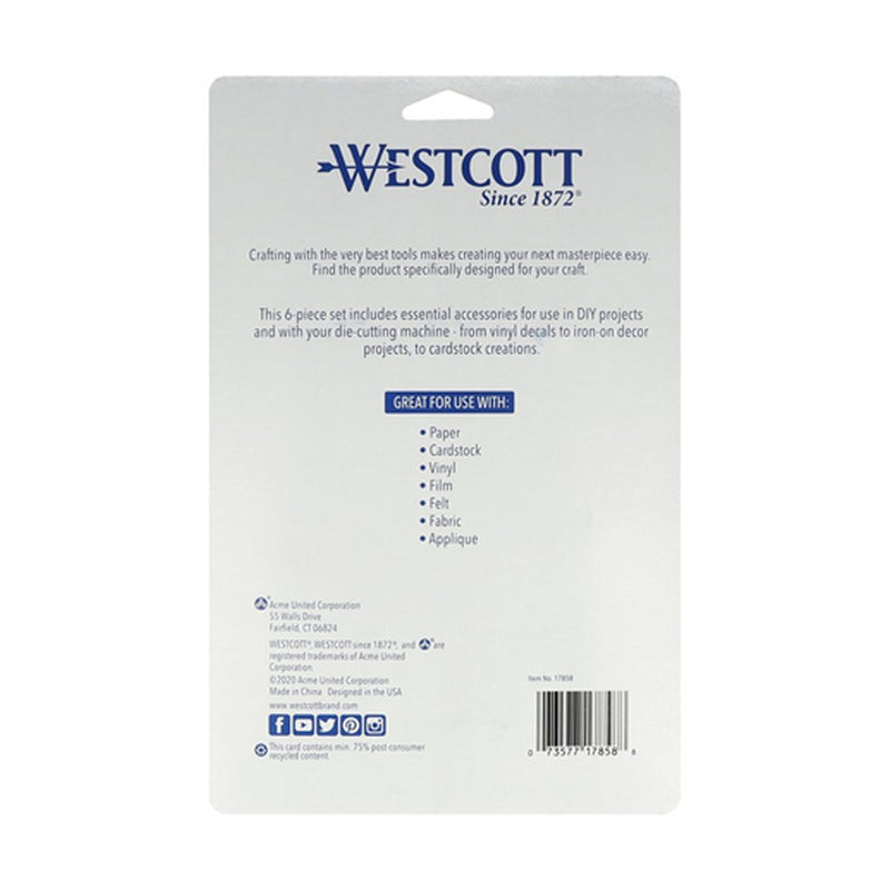 Westcott AC-17858 Crafttoolset 6-delig