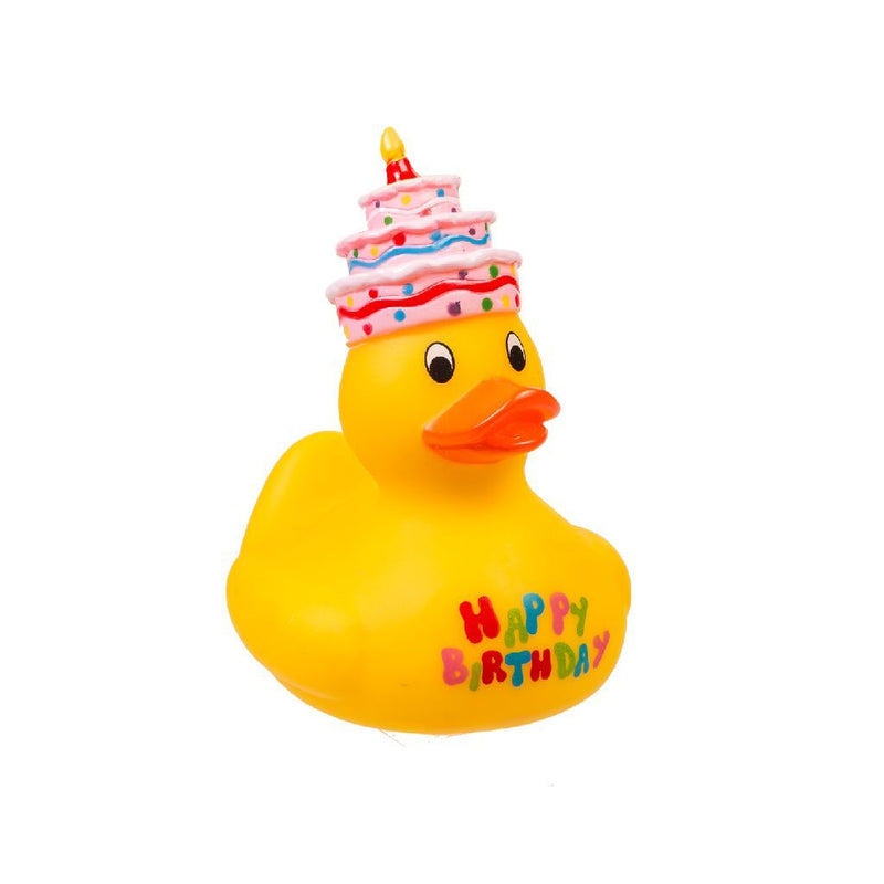 Badeend Happy Birthday 10cm