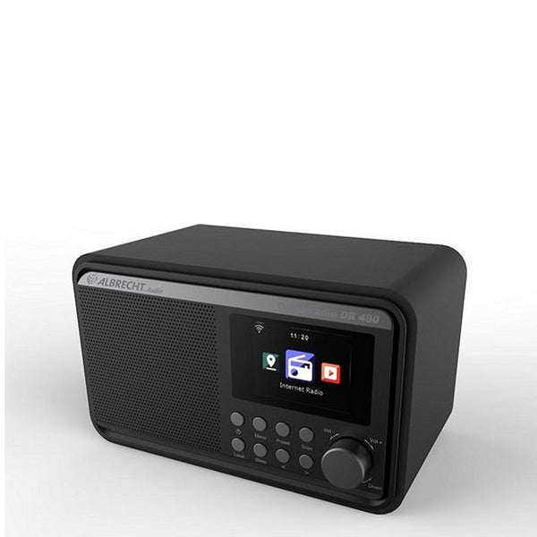 Albrecht DR 490 DAB+ Hybrideradio Zwart