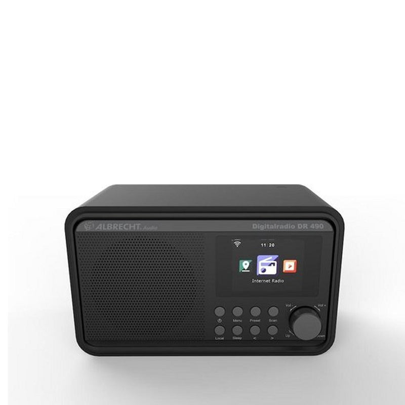 Albrecht DR 490 DAB+ Hybrideradio Zwart