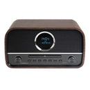 Albrecht DR 790 Radio + CD Speler + Alarm Hout/Bruin