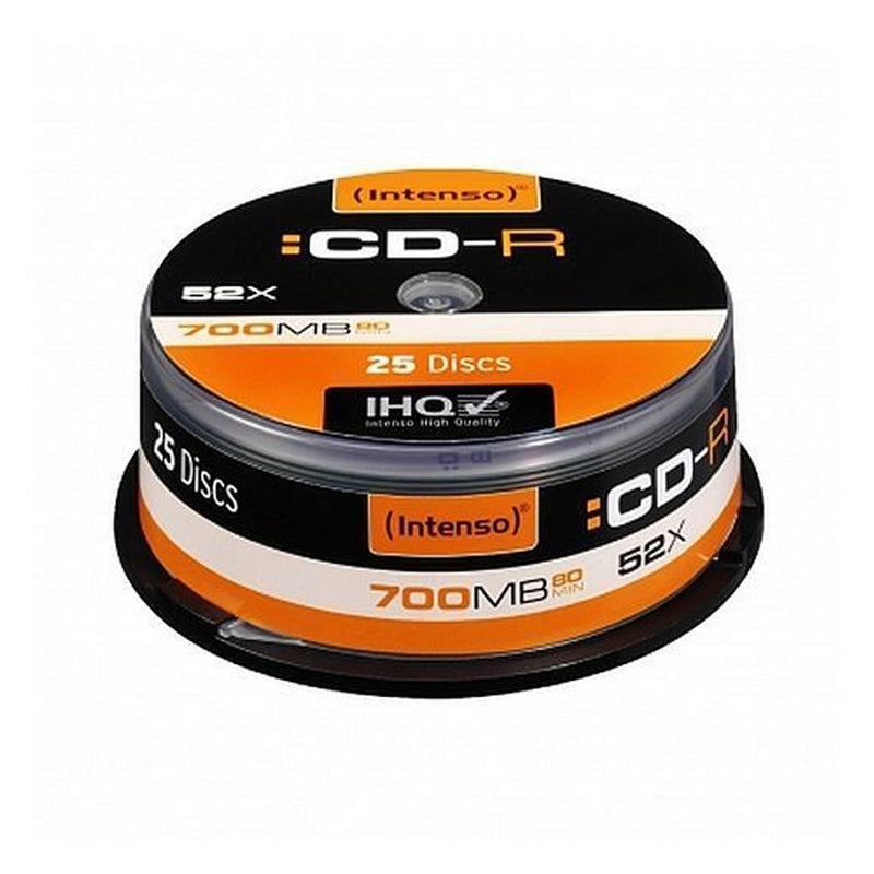 Intenso 1001124 CD-R 700Mb 52x Spindel 25 Stuks