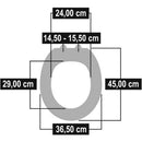 Cornat KSP00 Palu WC Bril 145-155mm