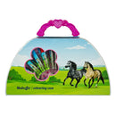 Kleurkoffer Paarden, 51dlg.