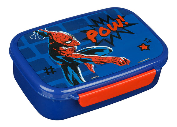 Spiderman Lunchbox Blauw/Rood