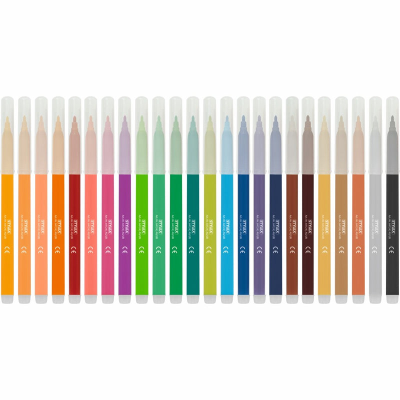 Stylex Eco Viltstiften 24 Stuks