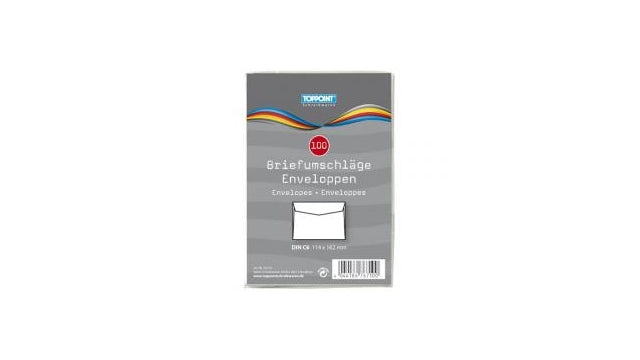 Toppoint C6 Gegomde Enveloppen 100 stuks