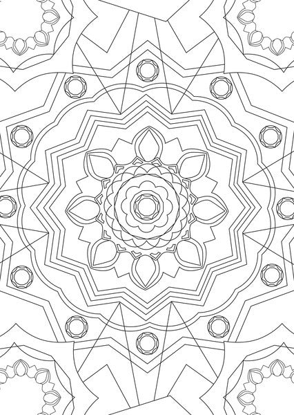 Info Notes IN-8722-08 Creative Kleurvel A5 Colour & Relax Voor Volwassenen