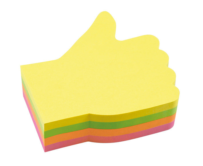 Info Notes IN-5825-39 Info Shaped Sticky Notes 68x68 'hand' Assorti 200 Vel
