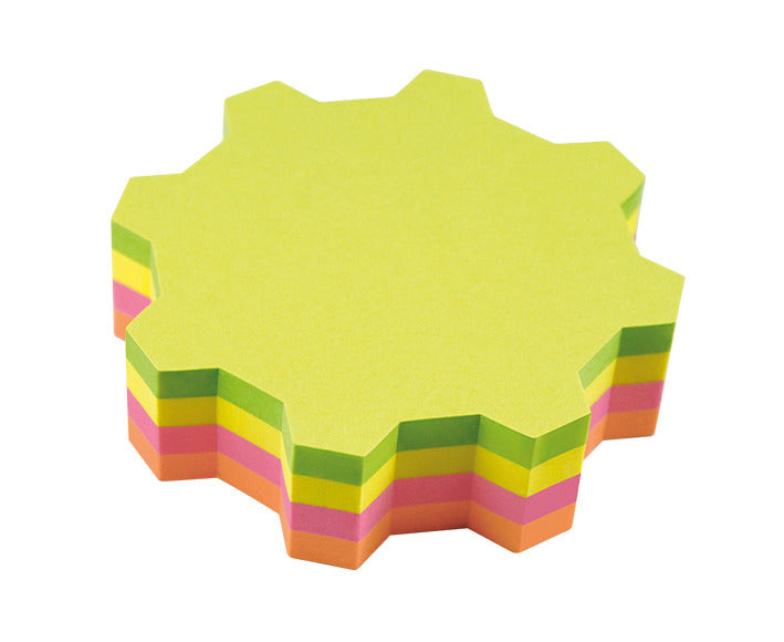 Info Notes IN-5826-39 Info Shaped Sticky Notes 68x68 'tandwiel' Assorti 200 Vel