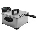 Lentz Dubbele Friteuse 5L 2000W RVS/Zwart