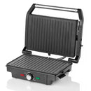 Lentz Contactgrill Zwart/Zilver