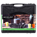 Michelino Gaskookstel met Koffer Zwart