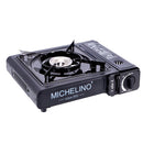 Michelino Gaskookstel met Koffer Zwart