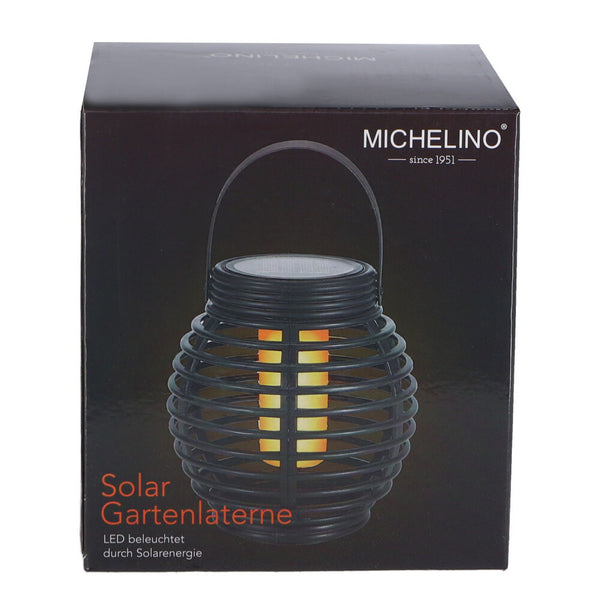 Michelino Solar LED Tuinlamp Zwart