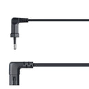 Hama Euro-netsnoer Aan Beide Kanten In Hoek 1,5 M Zwart