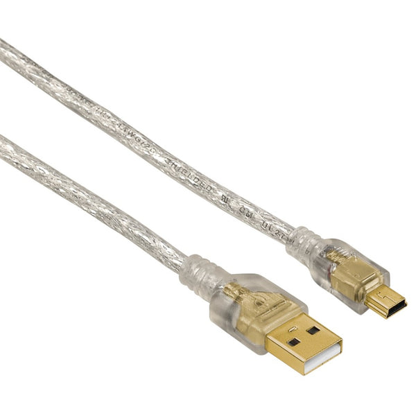Hama Verbindingskabel USB - Mini USB 1.8m 3 Ster