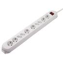 Hama Stekkerdoos 10-voudig Met Schakelaar 1.5m Wit
