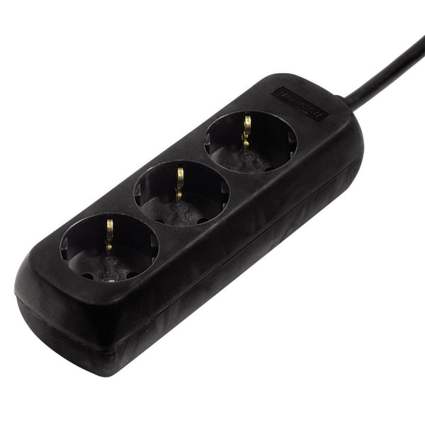 Hama Distribution Panel 3 Sockets Black 1.4 M