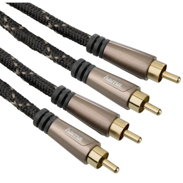 Hama Audiokabel 2 Cinch - 2 Cinch 1.5m 5ster