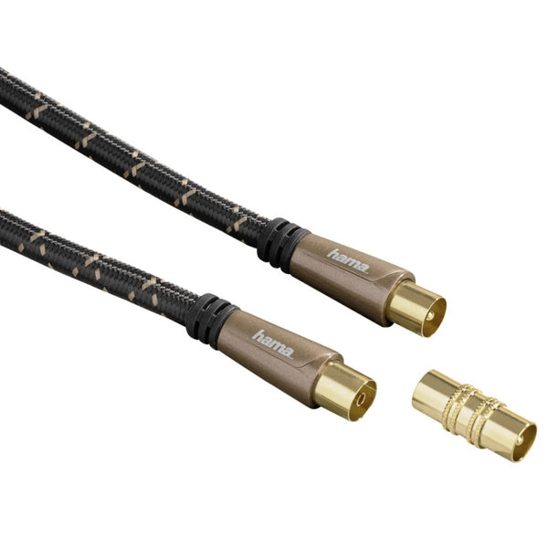 Hama Antennekabel Coax 120DB 5.0m 5ster
