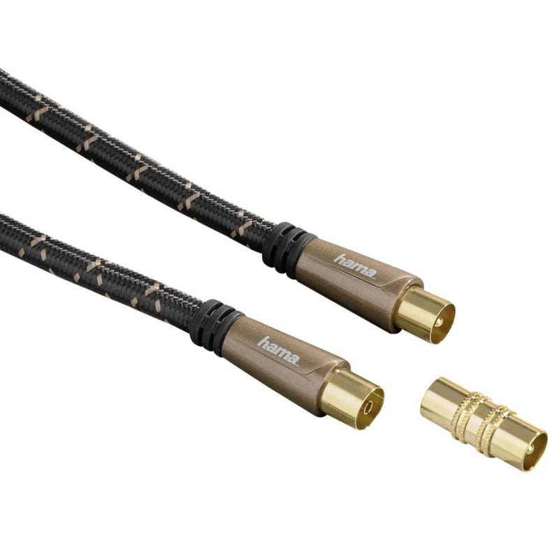 Hama Antennekabel Coax 120DB 5.0m 5ster