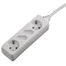 Hama Distribution Panel 4 Sockets Child-proof 1.4 M White