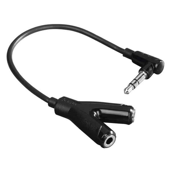 Hama Audio Adapter Jack 3.5M - 2 Jack 3.5F 0,2m