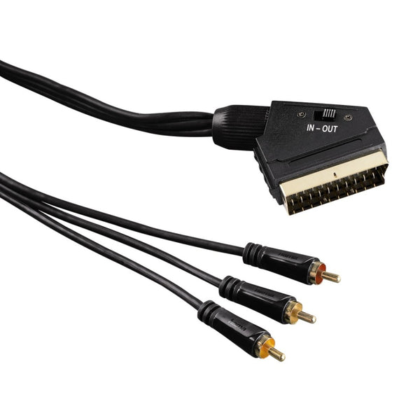 Hama Audio/video Kabel Scart-3RCA 3m 3 Ster