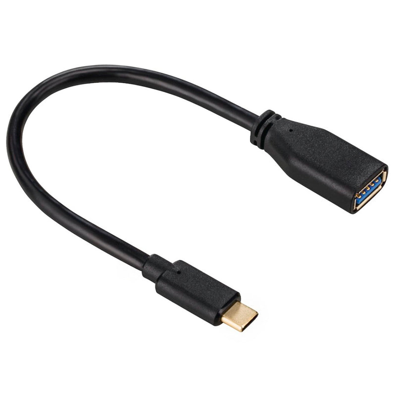 Hama USB-C-kabel USB 3.1 Gen 1 USB-C-stekker ? USB-A-koppeling 5Gbit/s 0,15m