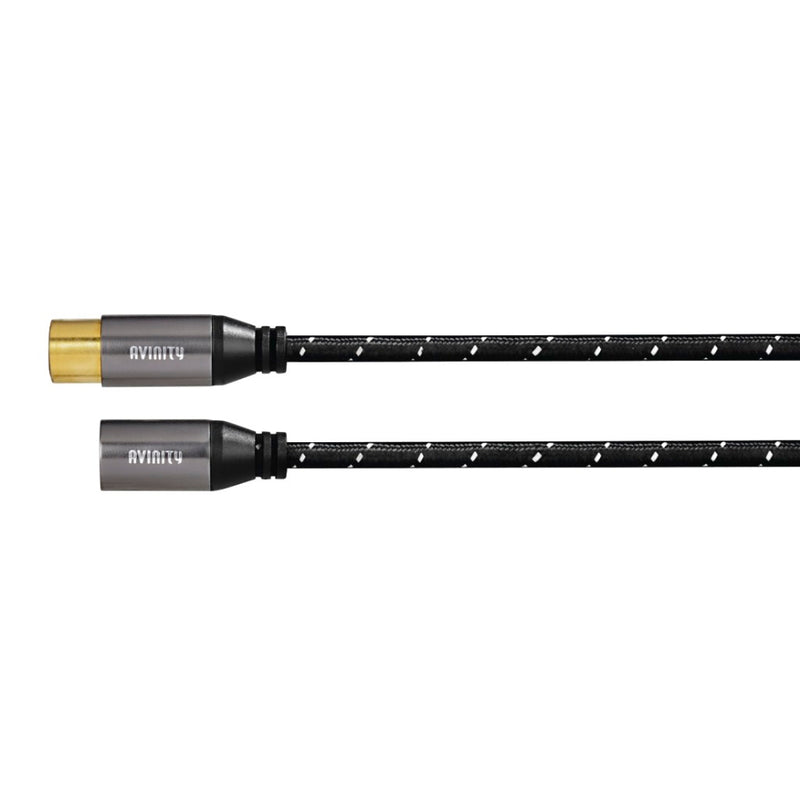 Avinity Audiokabel XLR-stekker - XLR-koppeling Stof Verguld 0,5 M
