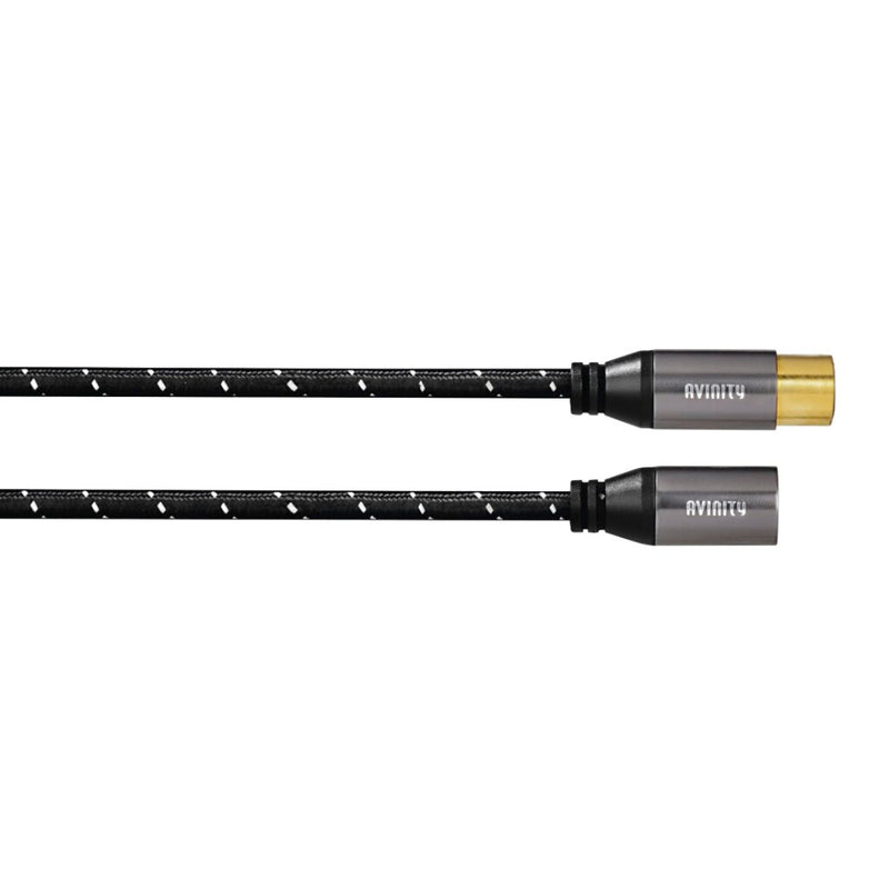 Avinity Audiokabel XLR-stekker - XLR-koppeling Stof Verguld 1,5 M