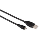 Hama Micro USB 2.0 Kabel 0.75m Zwart