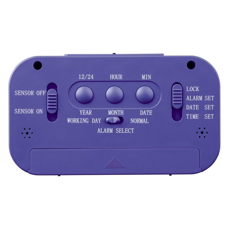 Hama RC660 Radio Gestuurde Digitale Wekker Blauw