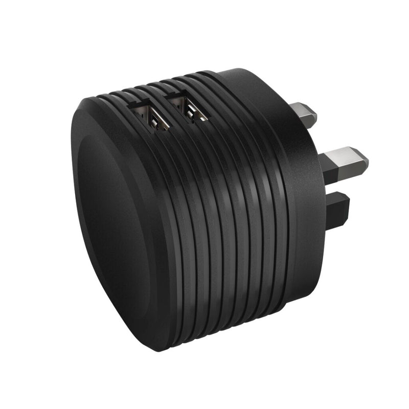 Hama USB-oplader Dual 2,4A