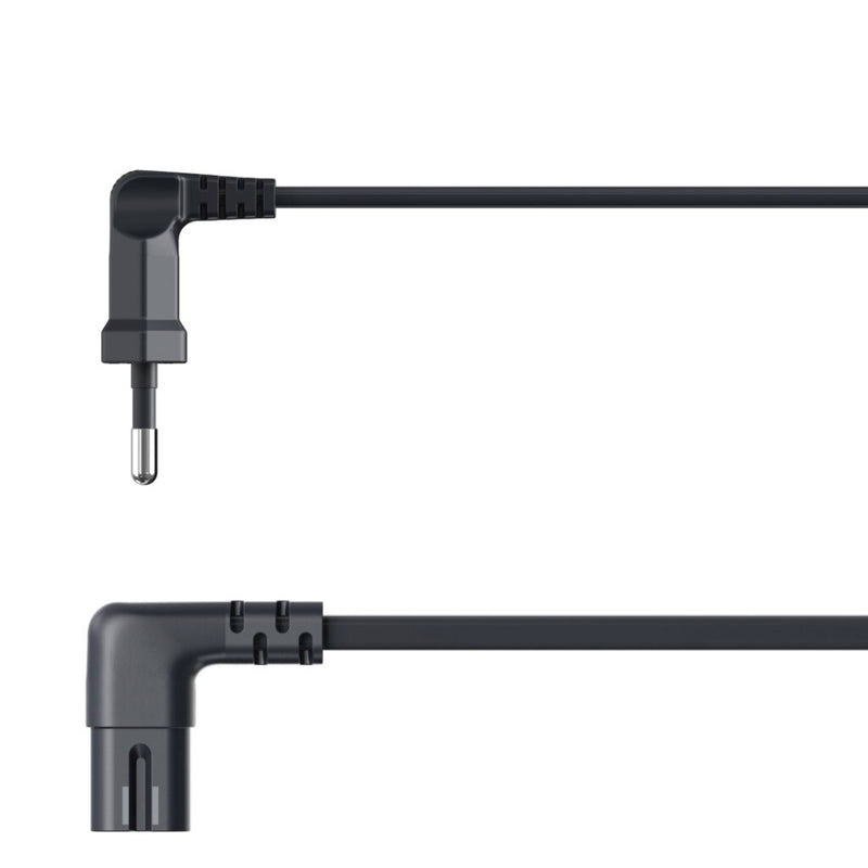 Hama Euro-netsnoer Aan Beide Kanten In Hoek 3 M Zwart