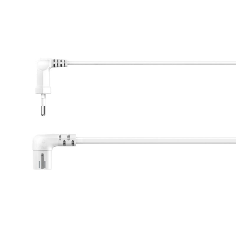 Hama Euro-netsnoer Voor Sonos PLAY:1/PLAY:5 Aan Beide Zijden Haaks 3 M Wit