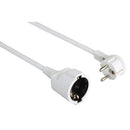 Hama Geaarde Verlengkabel Met Platte Mini-stekker 3 M Wit