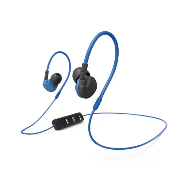 Hama Sport-oortelefoon Met Oorclips Active BT Zwart/blauw