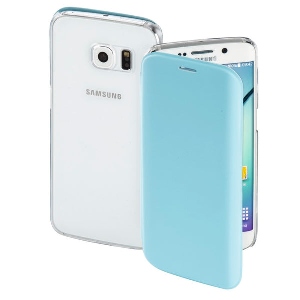 Hama Booklet Clear Voor Samsung Galaxy S6 Edge Lichtblauw