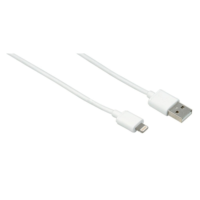 Hama Oplaad-/gegevenskabel Lightning 1 M Wit