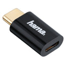 Hama USB-C-adapter USB 2.0 USB-C-stekker ? Micro-USB-koppeling 480 Mbit/s