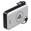 Hama Draadloze Powerbank 6000 mAh Wit/Zwart