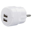 Hama USB-adapter 2,1A 2 Uitgangen