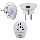 Hama Reisstekker Universal World To Europe USB