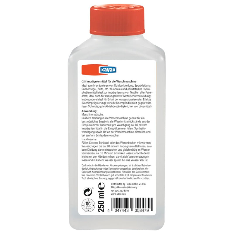 Xavax Impregneermiddel Voor De Wasmachine 250 Ml