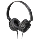 Thomson HED2207BK Koptelefoon On-ear Microfoon Vouwbaar Platte Kabel Zwart
