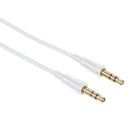 Hama Audiokabel 3,5-mm-jack Stekker-stekker Stereo 0,5 M Wit