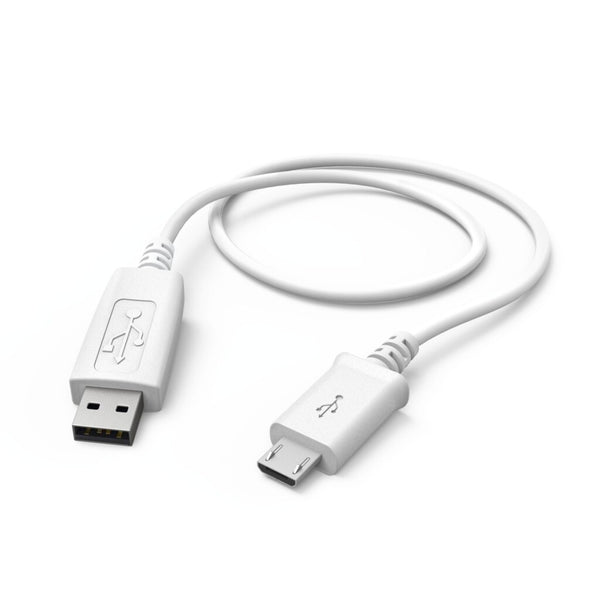 Hama Oplaad-/gegevenskabel Micro-USB 1,0 M Wit